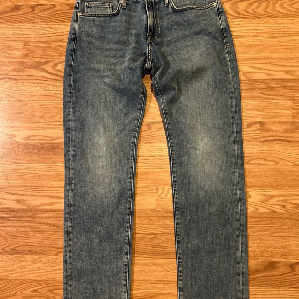 FRAME L'Homme Slim Fit Mid Rise Blue Jeans Men's Size 32 X 31